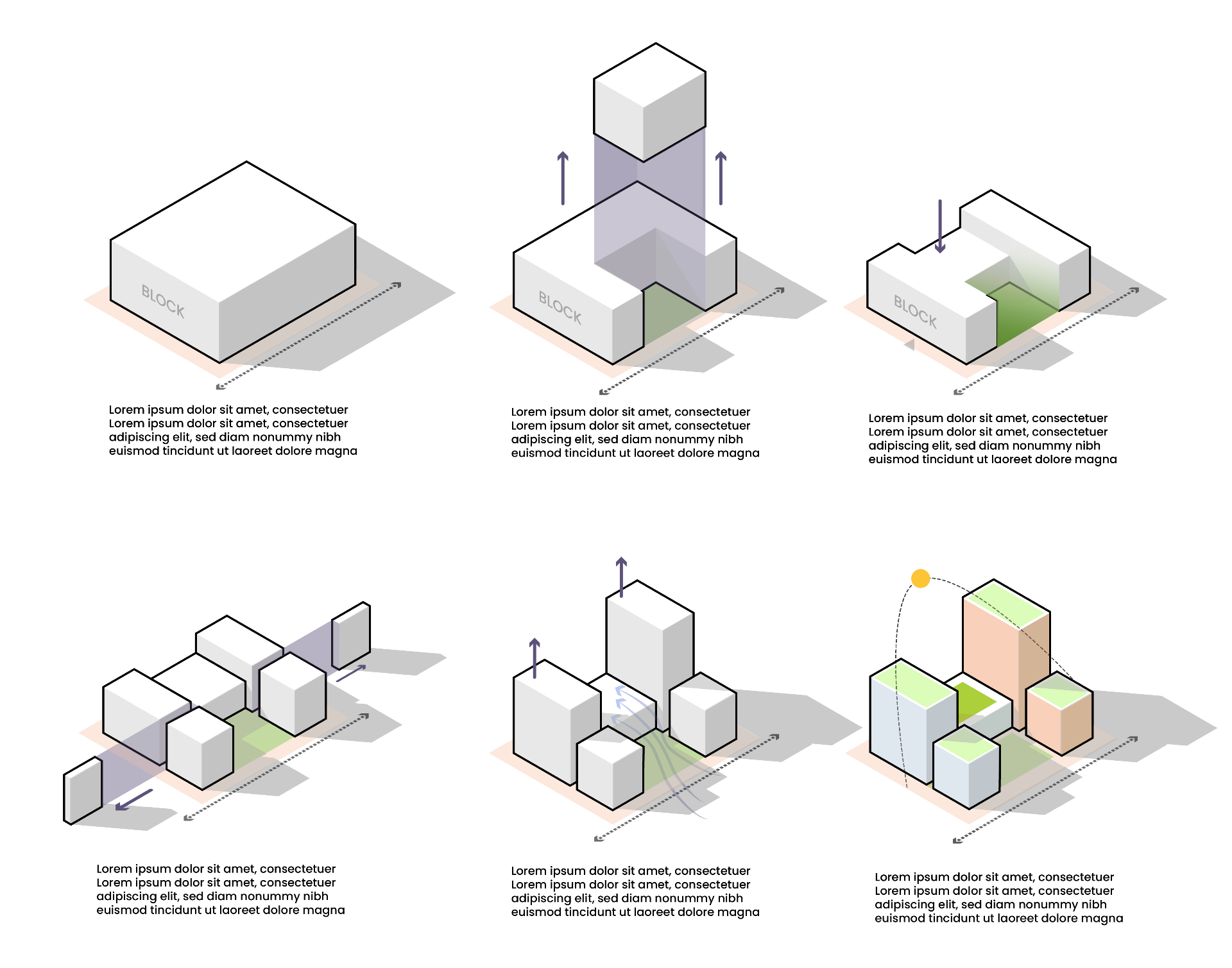 Massing Sequence — student output
