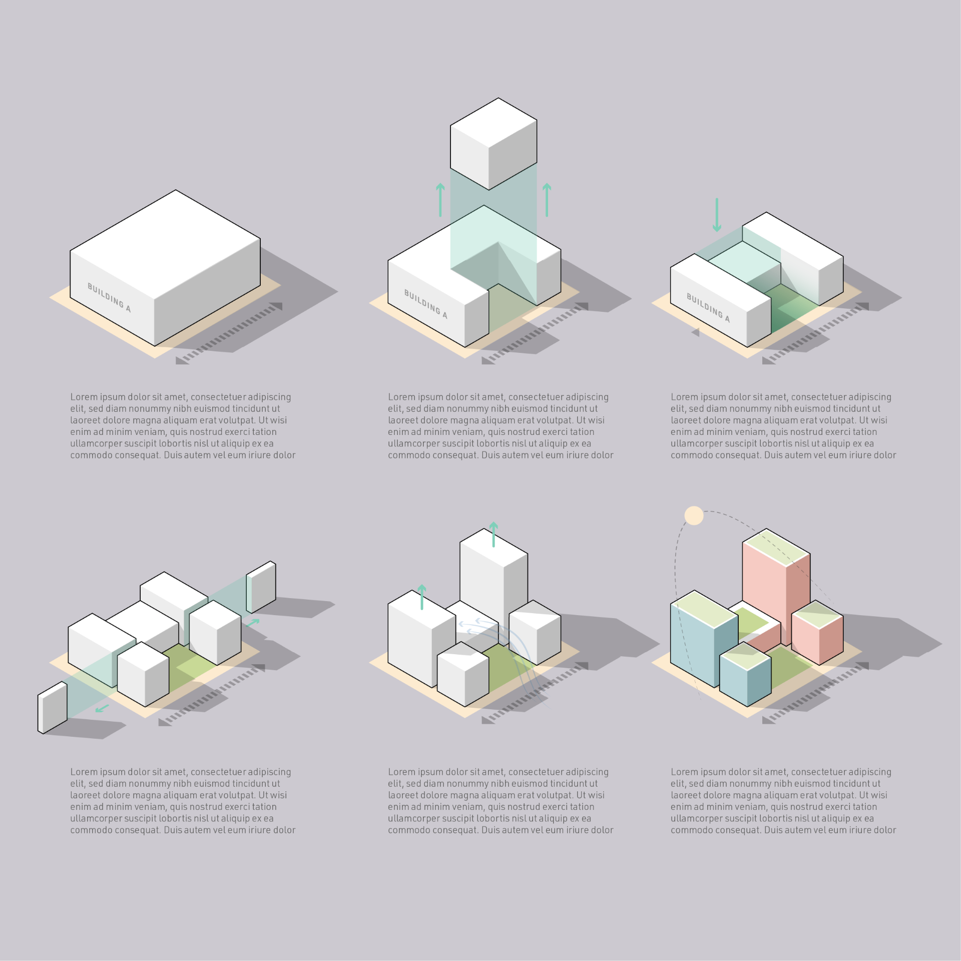 Massing Diagram Study — student output
